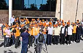 Özel İdare İşçilerinden tabutlu eylem!