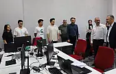 Rektör Prof. Dr. Fahrettin Göktaş'tan Prof. Dr. Yasemin Açık Ar-Ge Merkezine ziyaret