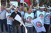 Şeker Fabrikası işçilerinden tepki eylemi
