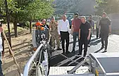Vali Hatipoğlu Palu'da incelemelerde bulundu