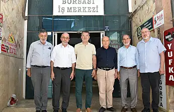 AK Parti MKYK Üyesi Serdar'dan, Başkan Dumandağ'a ziyaret