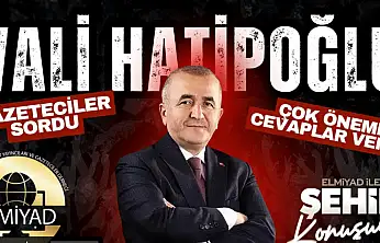 'Elmiyad ile Şehir Konuşuyor' programı akşam 19'da YouTube kanalında