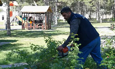 Aksaray Mesire Alanı'nda komple bakım