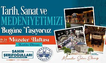 Başkan Şerifoğulları'ndan Müzeler Haftası kutlaması