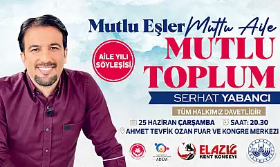 Elazığ Belediyesi'nden Aile Yılı söyleşisi