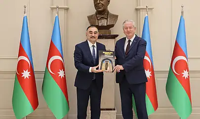 Elazığ Vakfı'ndan Ankara'da Azerbaycan Büyükelçiliğine ziyaret
