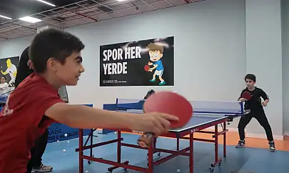 Masa tenisinin en modern salonu Elazığ'da açıldı