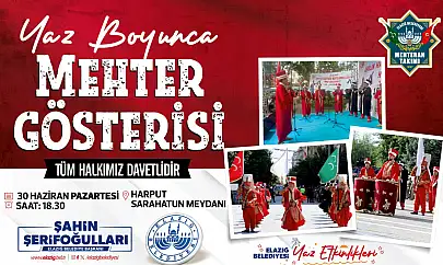 Yaz Etkinliklerinde, Mehteran Konseri düzenlenecek