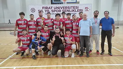 Fırat Üniversitesinde 50. Yıl Spor Şenlikleri coşkuyla tamamlandı