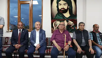 Vali Hatipoğlu'ndan Ehlibeyt Cem Evi'ne ziyaret