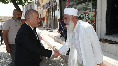 Vali Hatipoğlu'ndan, Olgunlar Mahallesi esnafına ziyaret