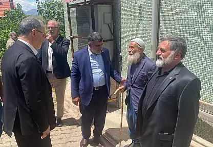 Hüda Par heyeti Karasalkım Köyü'nde vatandaşlarla buluştu