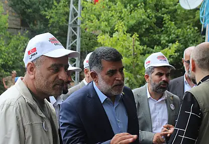 Hüda Par il teşkilatı esnafla bir araya geldi