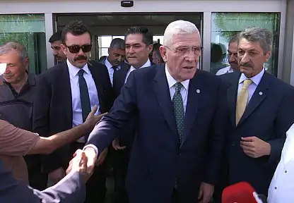 İYİ Parti Genel Başkanı Müsavat Dervişoğlu Elazığ'a geldi
