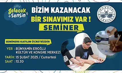 Elazığ Belediyesi'nden öğrencilere yönelik ücretsiz seminer