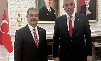 Milletvekili Keleş, Sağlık Bakanı Memişoğlu'nu ziyaret etti