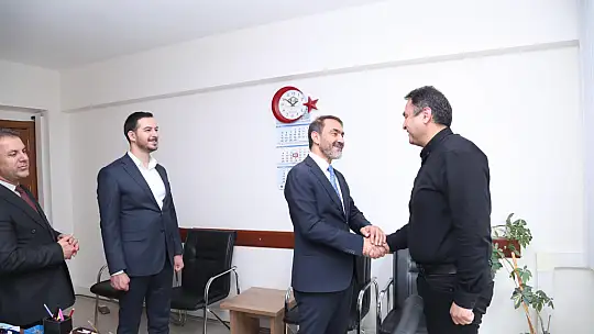 Başkan adayı Duran'dan resmi kurum ve esnaf ziyareti