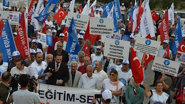 Başkan Taşkın: Haklı taleplerimize kulak tıkamayın