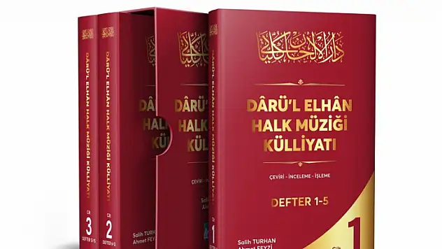 Darü'l Elhan Halk Müziği Külliyatı kitabına ödül