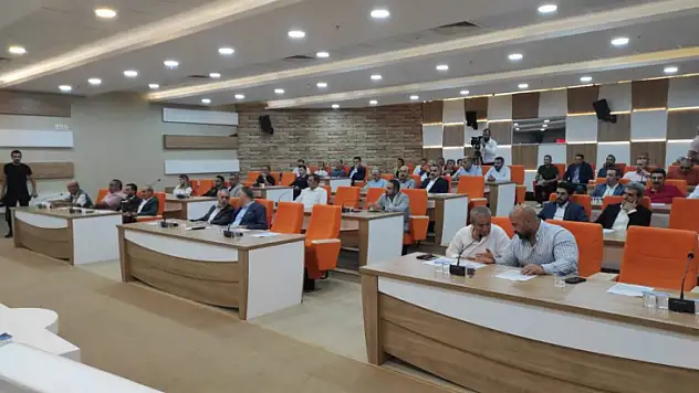 Elazığ Belediye Meclisi Eylül ayı toplantıları başladı