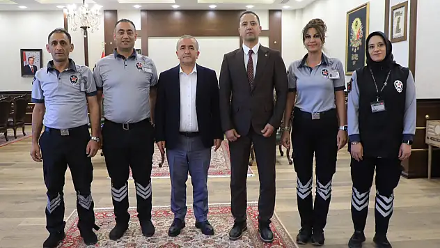 Güvenlik İş Sendikası'ndan Vali Hatipoğlu'na ziyaret
