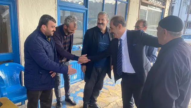 Milletvekili Aday Adayı Çoban Palu İlçesini ziyaret etti