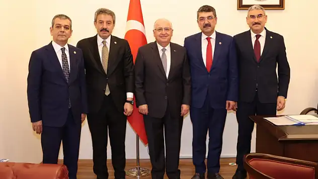 Milletvekili Keleş, Bakan Güler ile bir araya geldi