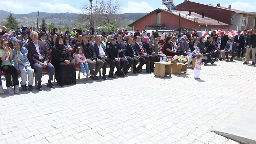 Çocuklar Gülsün Diye Anaokulu Baskil'de açıldı! Açılışa hangi ünlü isim katıldı