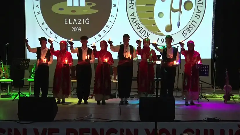 Güzel Sanatlar Lisesinden 'Sesin ve rengin yolculuğu' programı