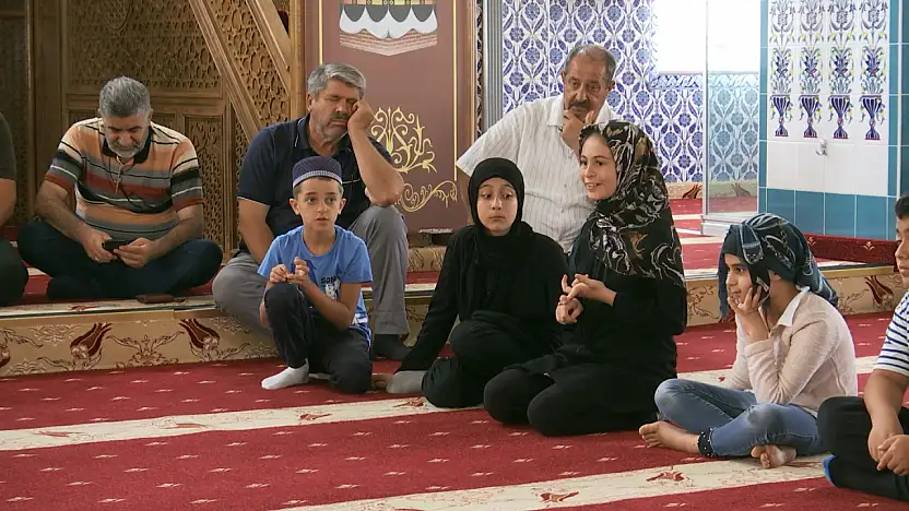 Bilal-i Habeş Camii Kur'an Kursu'nda münazara etkinliği