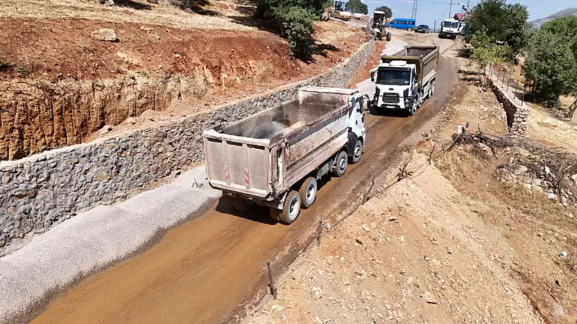 Bükardi güvenlik yolu projesi devam ediyor