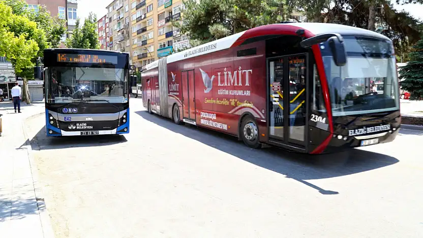 Elazığ Belediyesi bünyesinde hizmet veren toplu taşıma araçlarının güzergâhı değişti