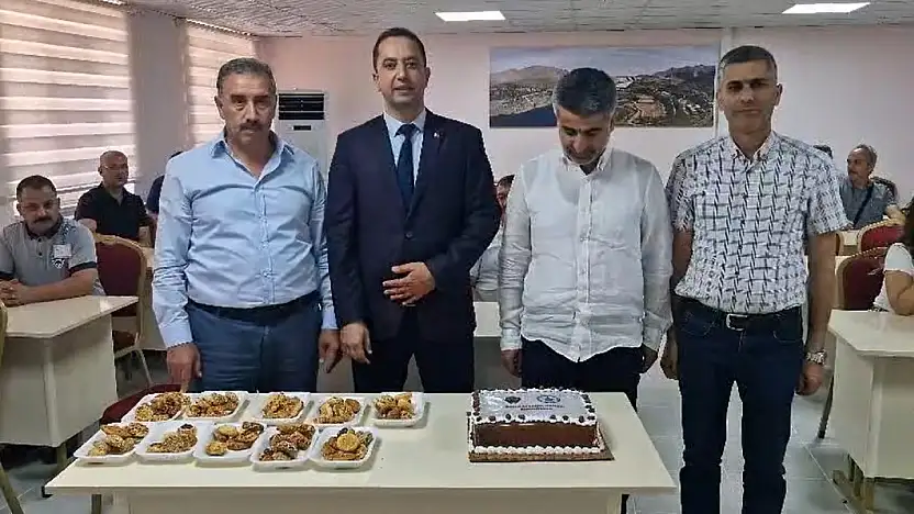 Güvenlik-İş Sendikası, Keban HES'te üyeleriyle buluştu