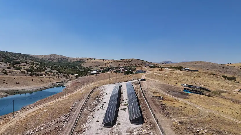 Keban'da GES ile 1328 dekar arazi suya kavuştu