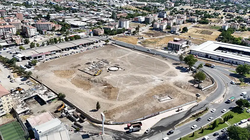 Şehre değer katacak Doğu Park'ta çalışmalar hızlı ilerliyor