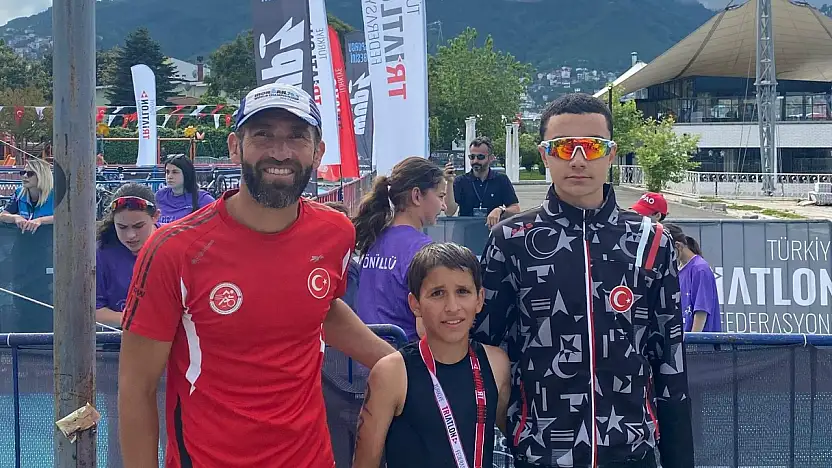 Triatlonda tarihi başarı, Elazığ'dan ilk derece