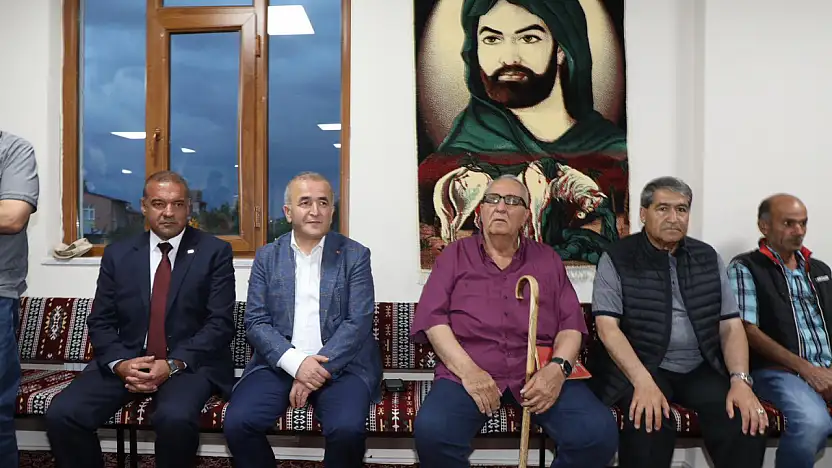 Vali Hatipoğlu'ndan Ehlibeyt Cem Evi'ne ziyaret