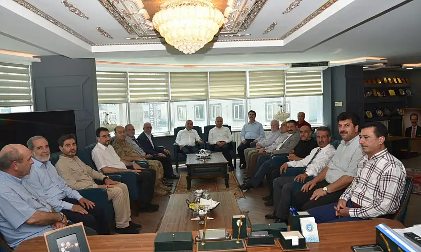 İl Müftüsü Üstündağ'dan veda ziyareti