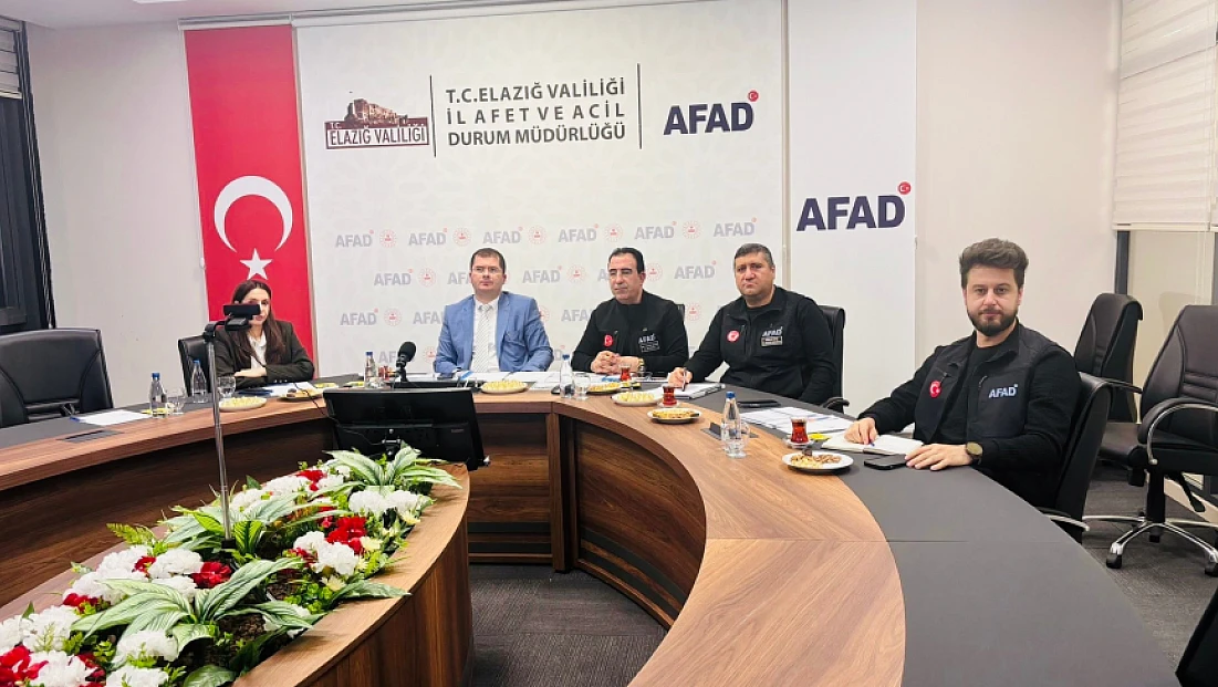 6 Şubat deprem çalışmaları AFAD Başkanlığı’nda değerlendirildi