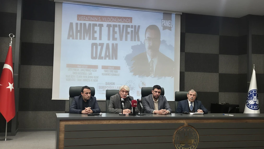 Ahmet Tevfik Ozan vefatının 5. Yıldönümünde anıldı