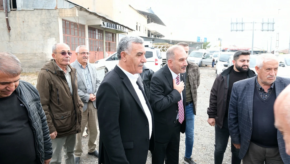 Başkan Alan’a Karakoçan’da yoğun ilgi ve görkemli karşılama