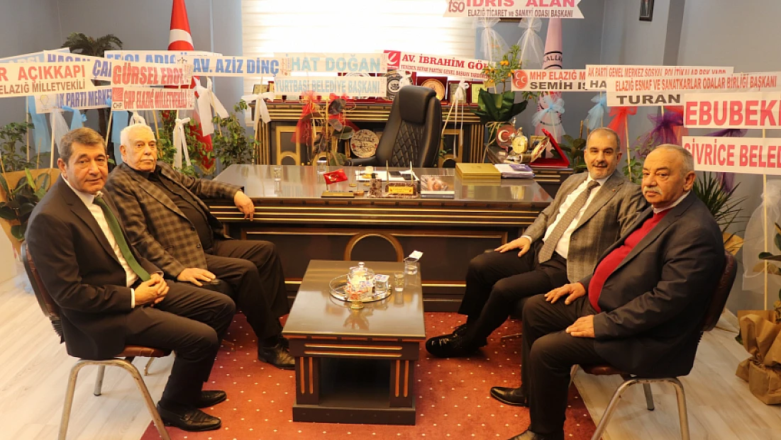 Başkan Alan’dan esnaf odalarına hayırlı olsun ziyareti