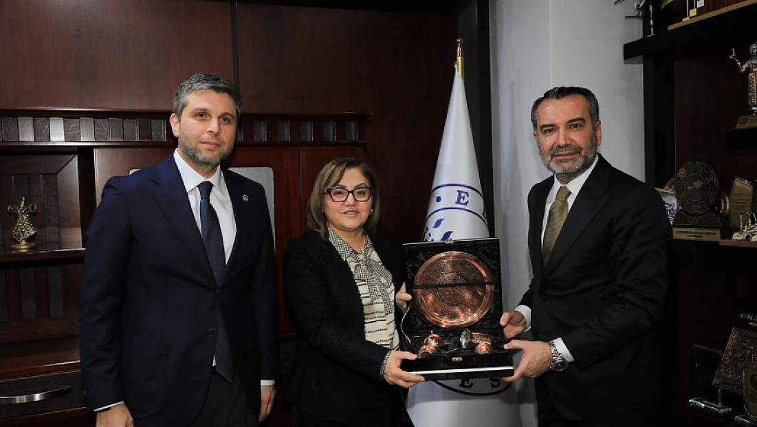 Başkan Şahin’den Başkan Şerifoğulları’na ziyaret