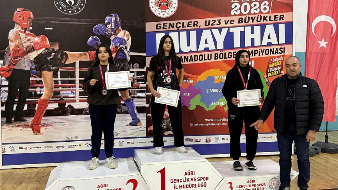 Doğu Anadolu’da büyük başarı: 12 Sporcu, 12 Madalya