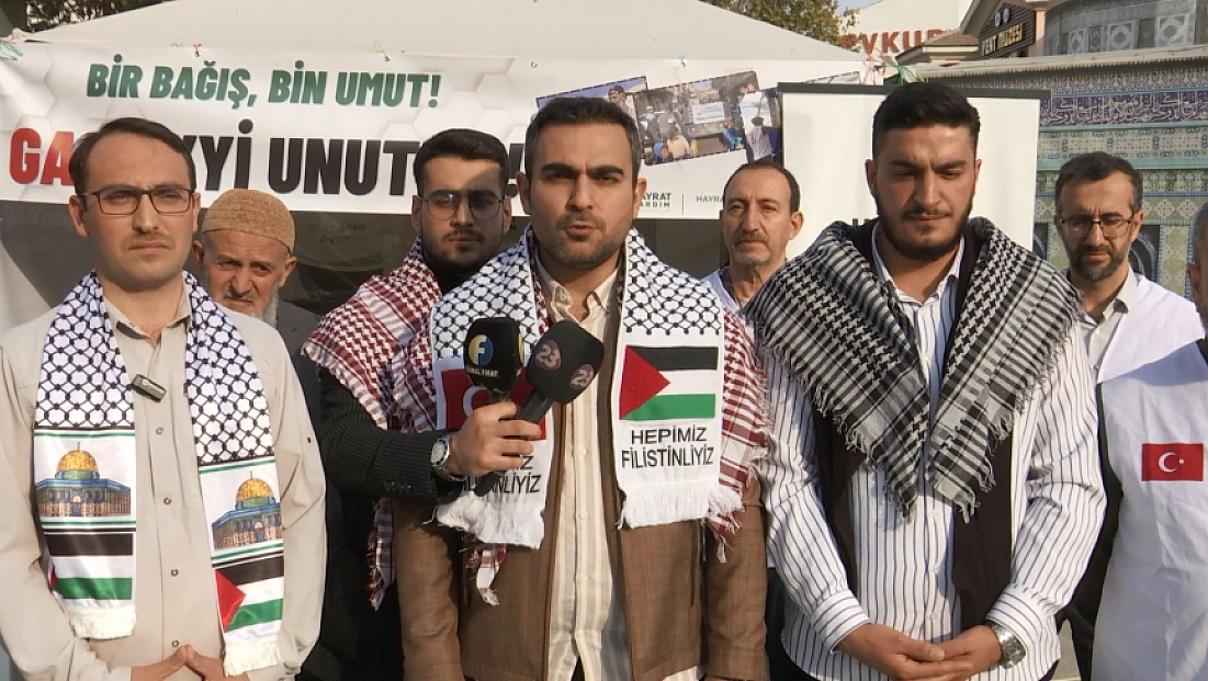 EL AKSA Platformu’nun Gazze nöbeti devam ediyor