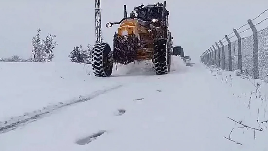 Elazığ’da 113 köy yolu ulaşıma kapalı