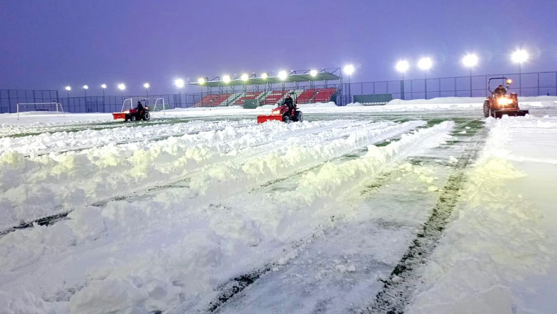 Elazığ’ da amatör sahalar da hazır