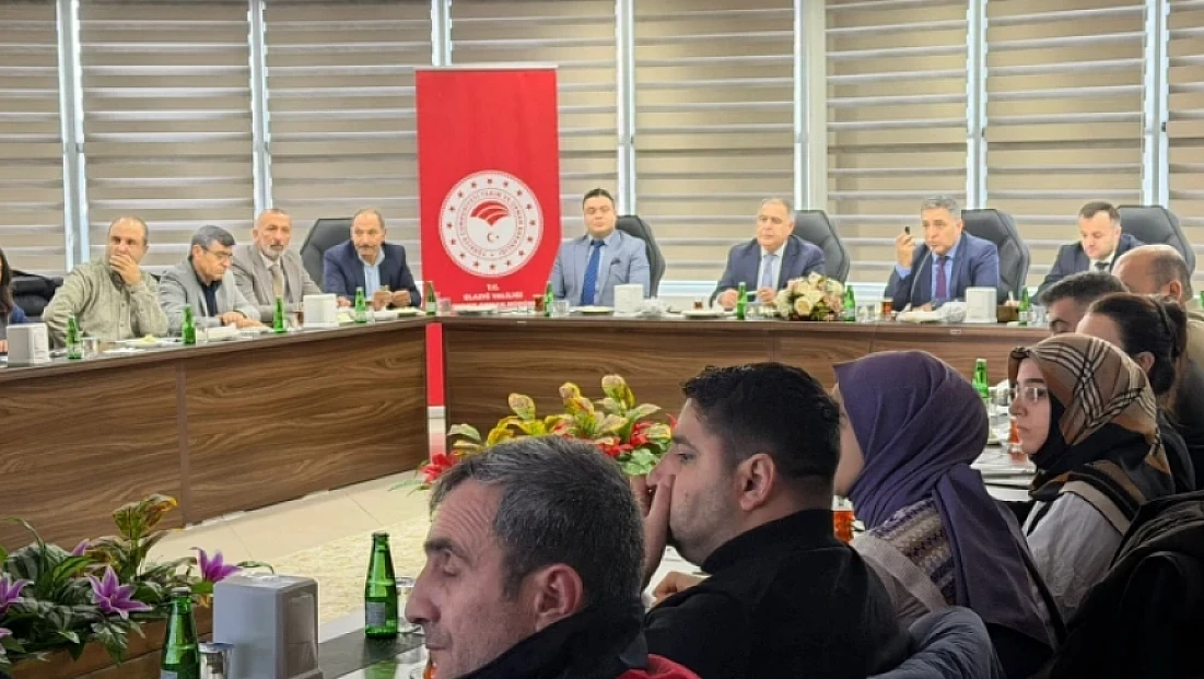 Elazığ'da hayvansal üretim planlaması toplantısı