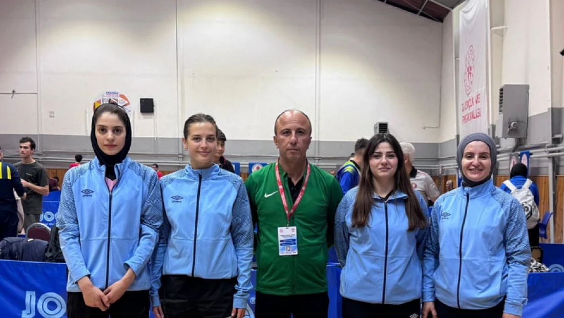 Elazığ Gençlik Ve Spor Kulübü Masa Tenisi Kadın Takımından büyük başarı
