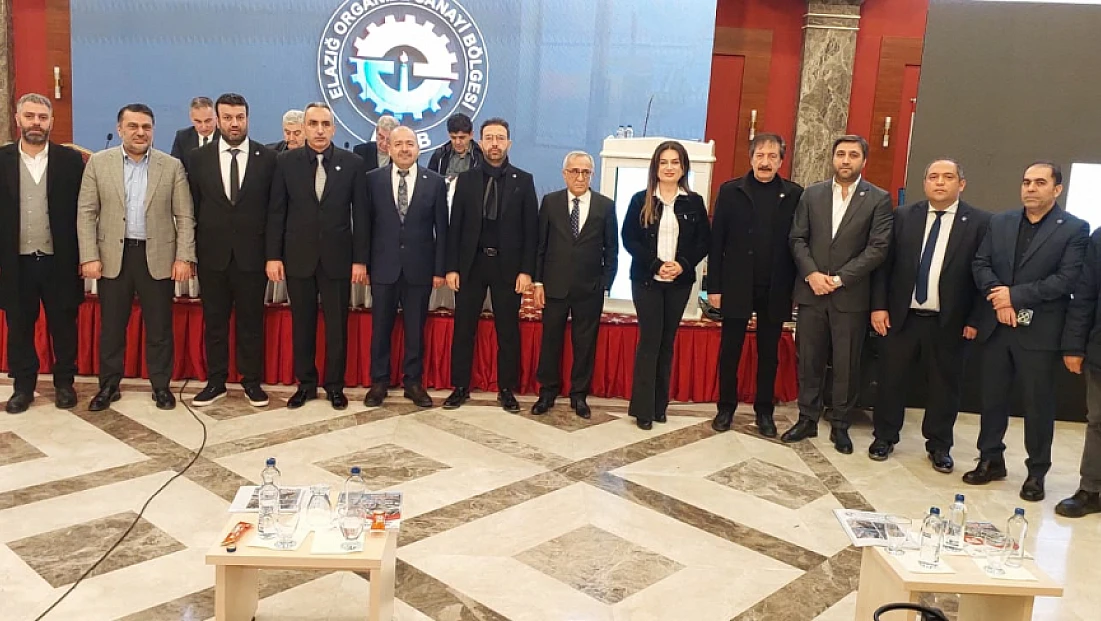 Elazığ OSB’de yeni dönem: Güven Tazeleyen Suat Öztürk yeniden başkan seçildi!